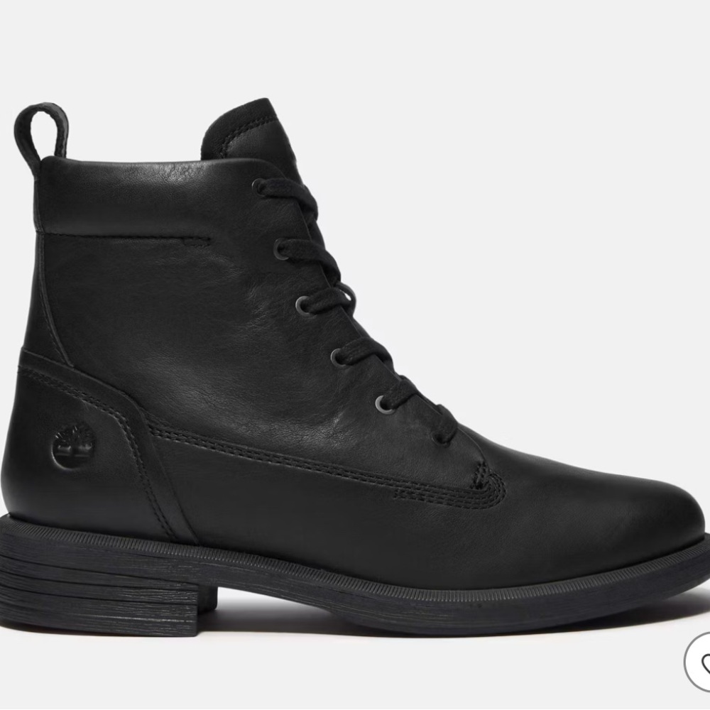 Timberland Women's Black Lace-Up Boots